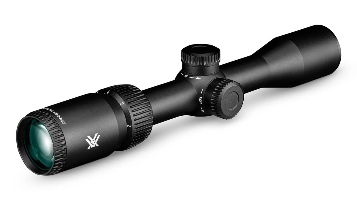 VORTEX Crossfire HD 2-7x32 V-Plex MOA Rimfire Rifle Scope w/ Hat