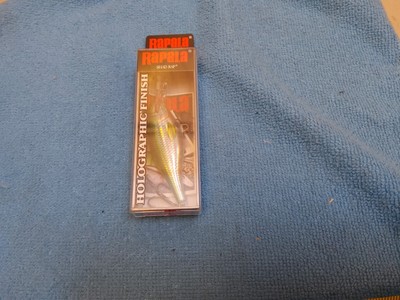 RAPALA SHAD RAP HOLOGRAPHIC FINISH  HSR-7 HESH EMERALD SHAD IRELAND NIP.