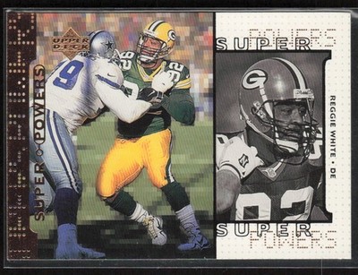 1998 Upper Deck Super Powers #S29 Reggie White Green Bay Packers