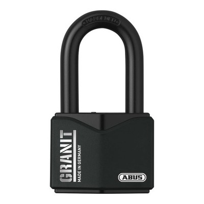 ABUS-Plus Scheibenzylinder Granit Vorhängeschloss 37/55HB50 mit hohem Bügel - für
