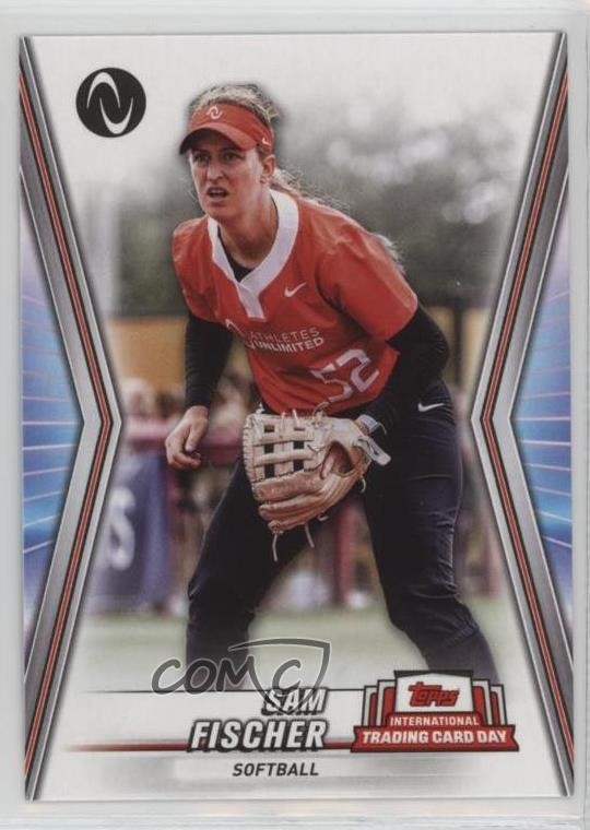 2023 Topps International Trading Card Day Athletes Unlimited Sam Fischer #15 4l3