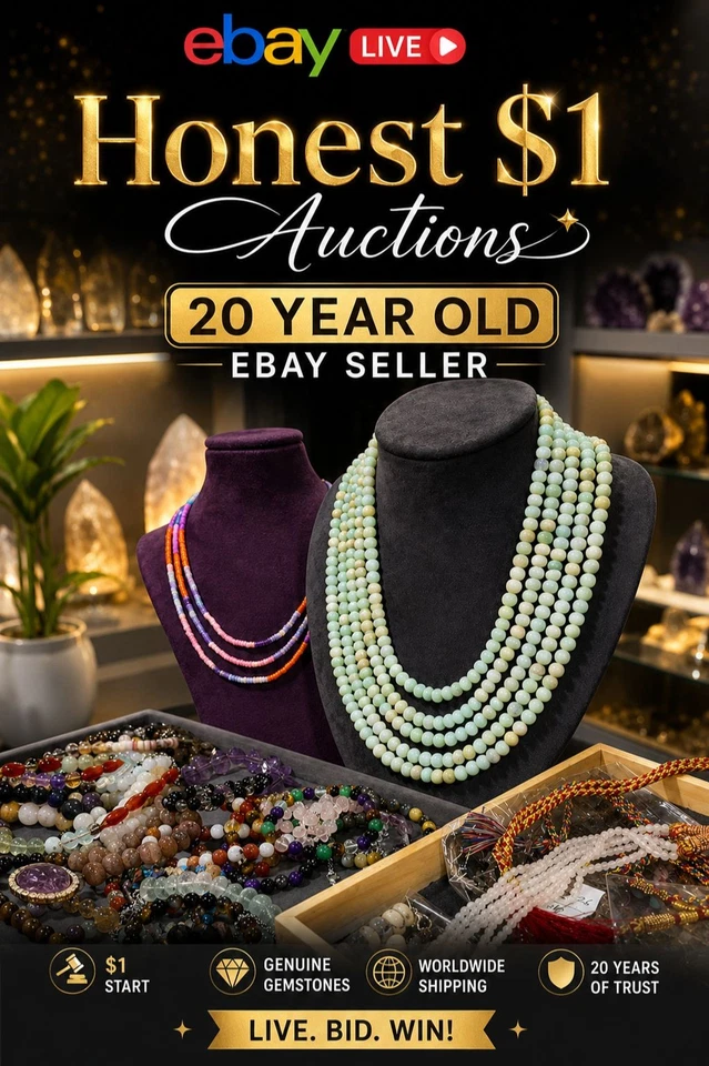 🔥 GEMSTONE LIVE! Flash $1 Deals | beads, Gemstones & More