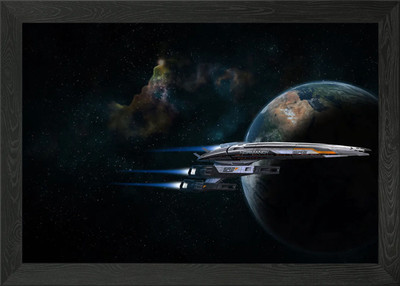Mass Effect Andromeda gerahmtes Wandbild Poster Leinwanddruck Bild