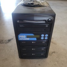 LG Pro Duplicator 1 TO 3 CD DVD Burner Duplication Tower - Tested Working