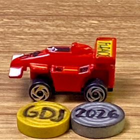 Micro Machines Collection of 3 Vintage Cars -GDJ-P-1042