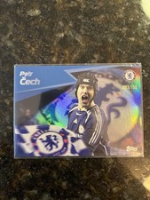 Petr Cech 2025/26 Topps Chelsea Team Blue Flag Blue Parallel /150 Color Match