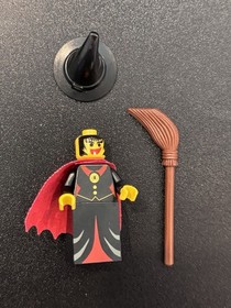 Lego Castle Fright Knights Witch Minifigure w/ cape 6097 6087 6037 cas032