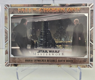 Topps 2025 Star Wars Masterwork / Fall of the Chosen FALL-18 Anakin Vader