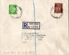 Israel 6.14.1949 1st Day PO Cover / Registered Mail - Beer Sheva - J34394