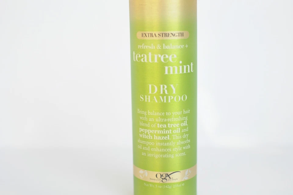 OGX Extra Strength Refresh and Balance Dry Shampoo Teatree Mint 5 Oz New - Image 2 of 3
