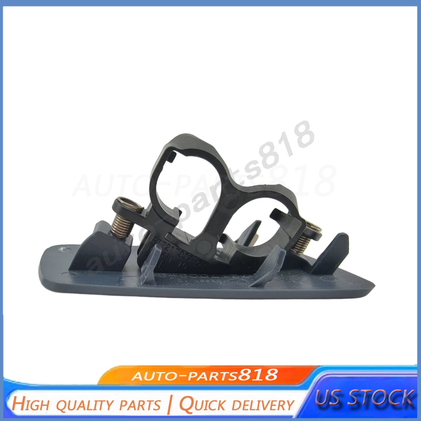 2Pcs Headlight Washer Jet Cover For 10-18 Rolls-Royce Ghost Front Driver Pass
