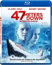 47 Meters Down Instinct Survie Claire Holt Blu-Ray Good w/ slipcover BILINGUAL