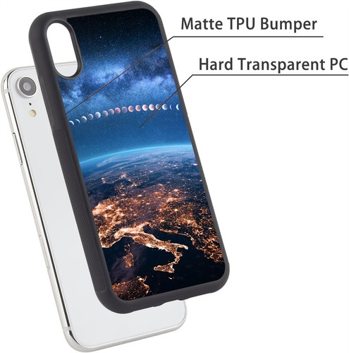 Earth Lunar Eclipse For iPhone X XS 11 12 13 14 15 Pro Max Case - Picture 93 of 240