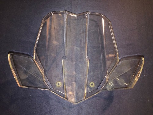 Aprilia Shiver Clear Windshield Windscreen - 16" Wide X 13" Tall - Picture 3 of 5