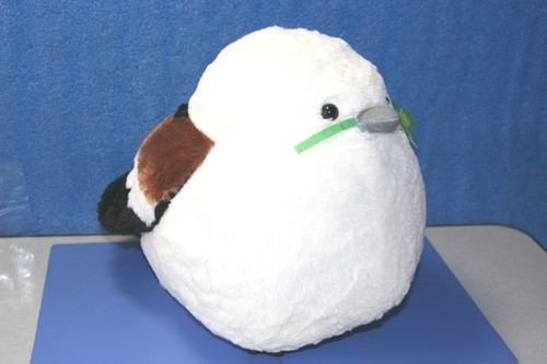 Muñeco de peluche grande Bird Shimaenaga cola larga 11,81" × 13,78" trébol - Imagen 4 de 10