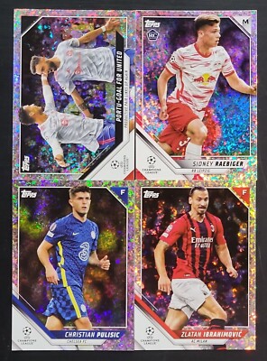 2021-22 Topps UEFA Champions League Soccer SPARKLE Parallels You