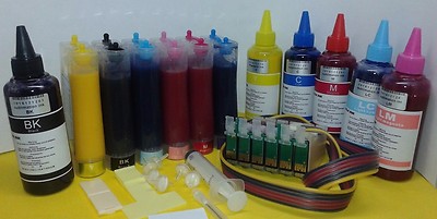 Sublimation Ink system CISS for use in Epson Artisan 1430 printer 