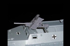 PAK 37 German cannon for Hanomag halftrack plastic toy soldiers Marx playset