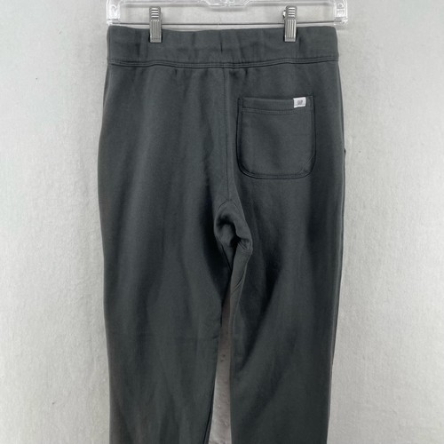 Gap Jogger Pants Kid Sz 2XL Gray Fleece Elastic Waist Drawstring Tapered Pockets - Picture 8 of 12