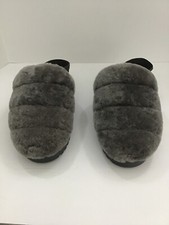 Ugg Women's Charcoal Gray Super Fluff Slippers Size 10