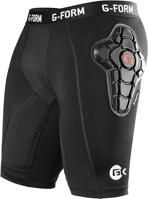 Pantalones cortos para portero GForm Adult Smart Flex GK Pro Impact GS0202015 negros nuevos con etiquetas