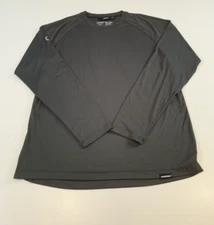 Truewerk B1LS Sun Tee Shirt Mens Large Gray Long Sleeve Performance Workwear