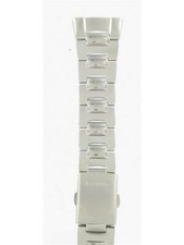 Casio Man's 21/10mm Silver Tone Stainless Steel Watch band 10062082