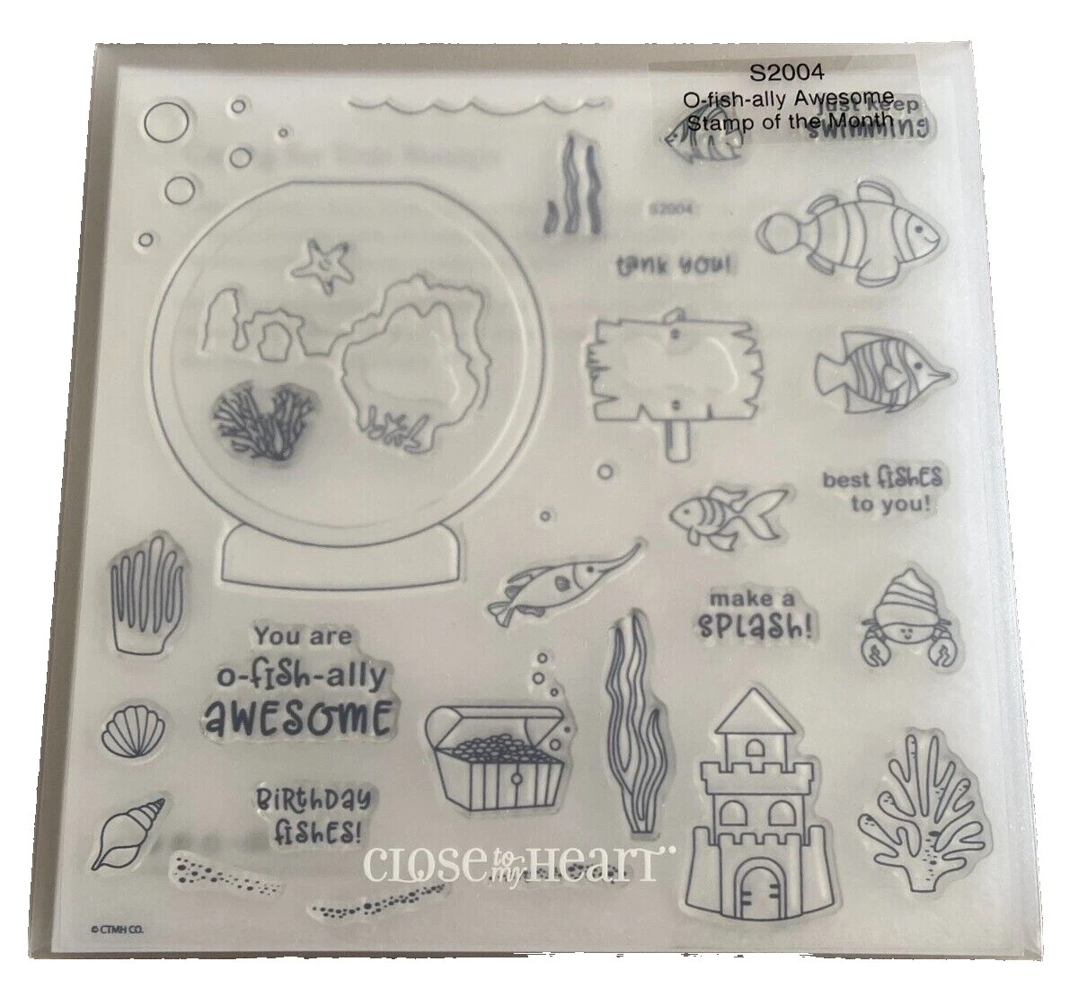 Штампы для рукоделия Close To My Heart акриловые спортивные и хобби