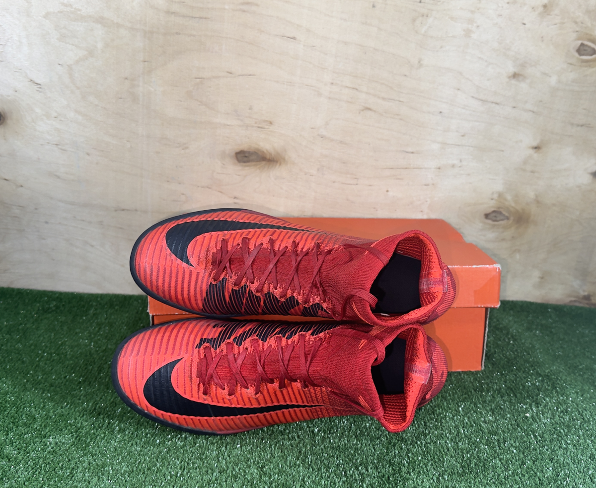 Nike Mercurial X Proximo Ⅱ TF Turf Soccer Shoes Sz 8.5 University Red 831977-616 Nike MercurialX Proximo II DF TF - Red/Black - fire & ice red main image 2