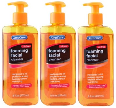 xtra care foaming facial cleanser