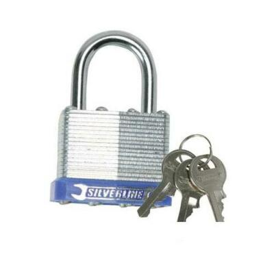 #ad GU3481 Silverline Laminated Padlock 50mm Locks And Accessories $23.77