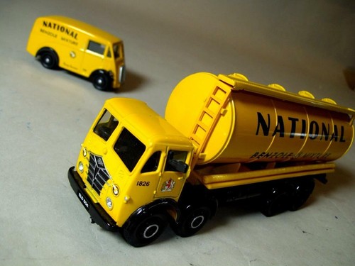 Corgi Foden Tanker and Morris van. National Benzole. SET. - Picture 3 of 8