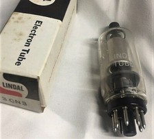 3CN3 TUBE LINDAL NIB TESTED  BOXED VINTAGE COMMERCIAL SURPLUS