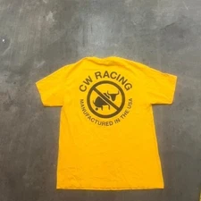 Vintage cw racing USA made t shirt