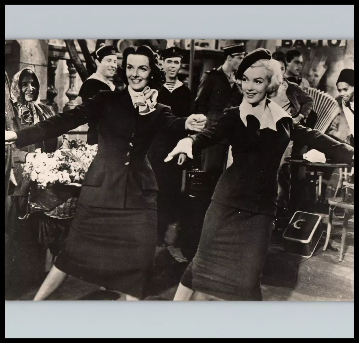Fine Art Print Gentlemen Prefer Blondes / Marilyn Monroe (Retro Movie)