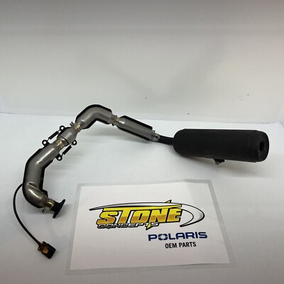 New 2022-2024 Polaris RZR 200 EFI Full Exhaust  Muffler Pipe O2 Sensor Silencer