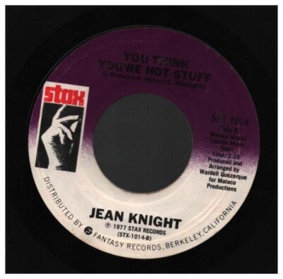 Jean Knight Mr. Big Stuff LABEL VARIATION Vinyl Single 7inch Stax