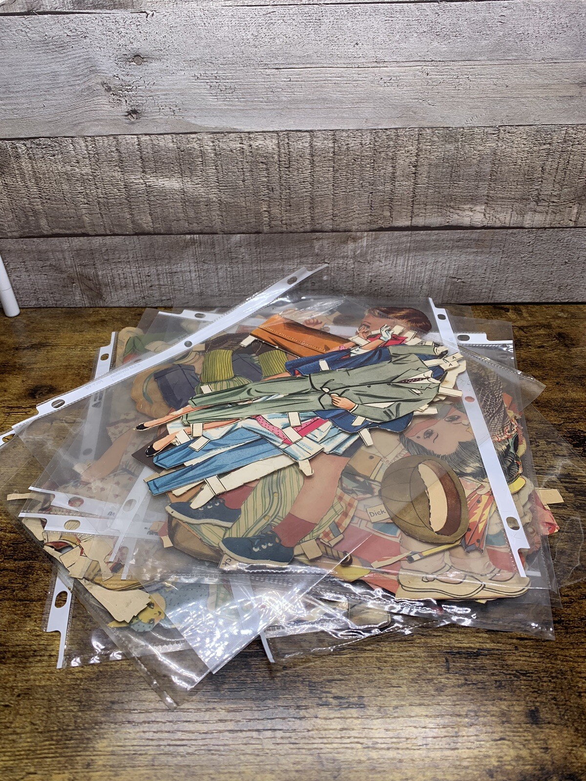 Large Lot Of Old Paper Dolls Flaws eBay