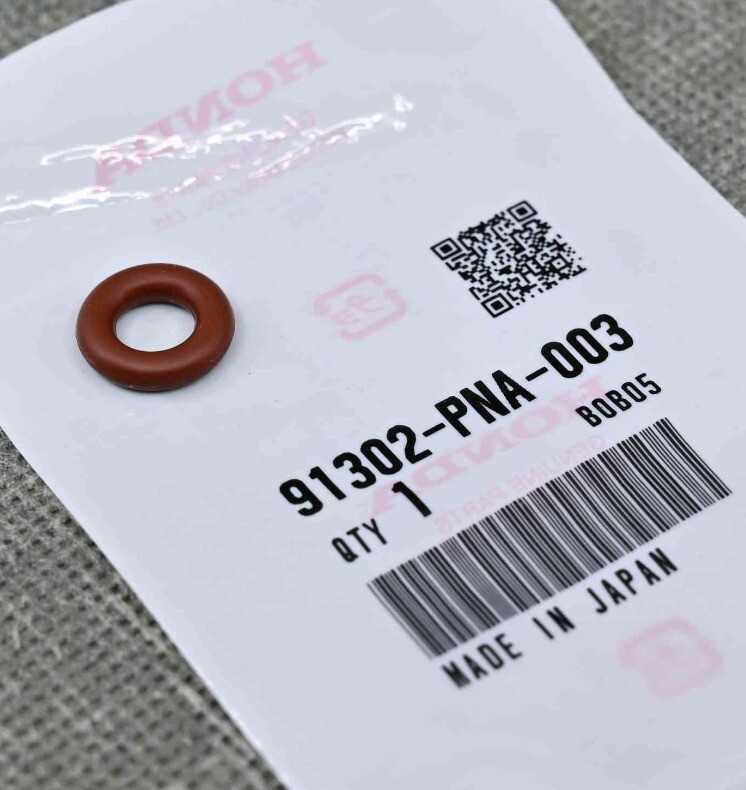 ビータ HONDA GENUINE FUEL INJECTOR O-RING SET OF 12 91301-PLC 91302-PCA