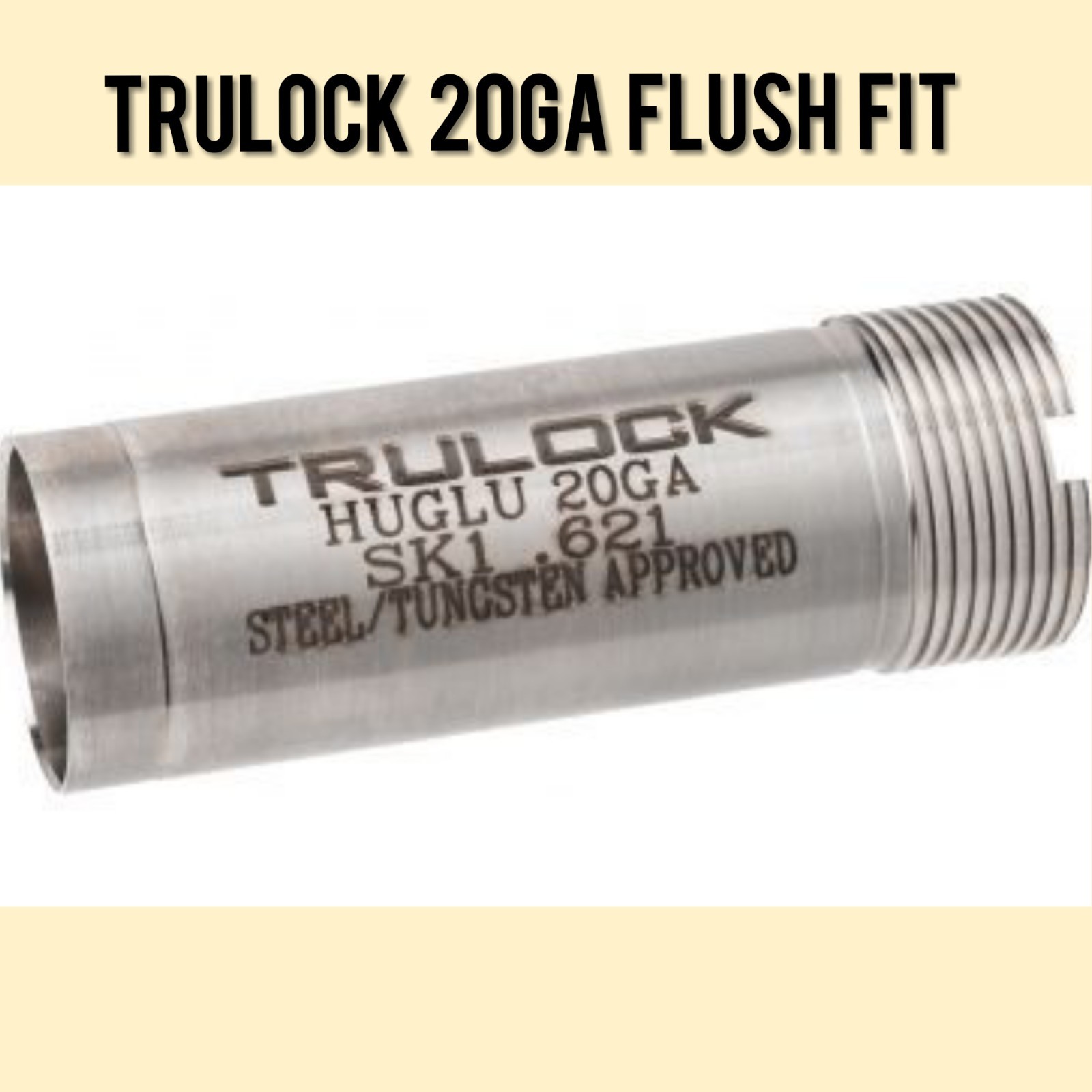 12ga or 20ga Choke Tube Installation Service Includes 3 Trulock Chokes