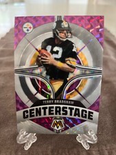 2022 Panini Mosaic  Centerstage Purple Terry Bradshaw 35/49