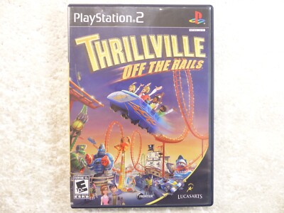 Thrillville: Off the Rails (PlayStation 2, 2007) PS2 Game Complete Great