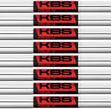 KBS Tour-V 110 Iron Shafts 3-PW - Stiff Flex - .355 Taper - Master Distributor