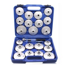 Aluminum Cup Type Oil Filter Wrench Set Oil Filter Cap Removal Wrench 23pcs/Set