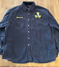 Megadeth Workwear Canvas Lined Jacket XL