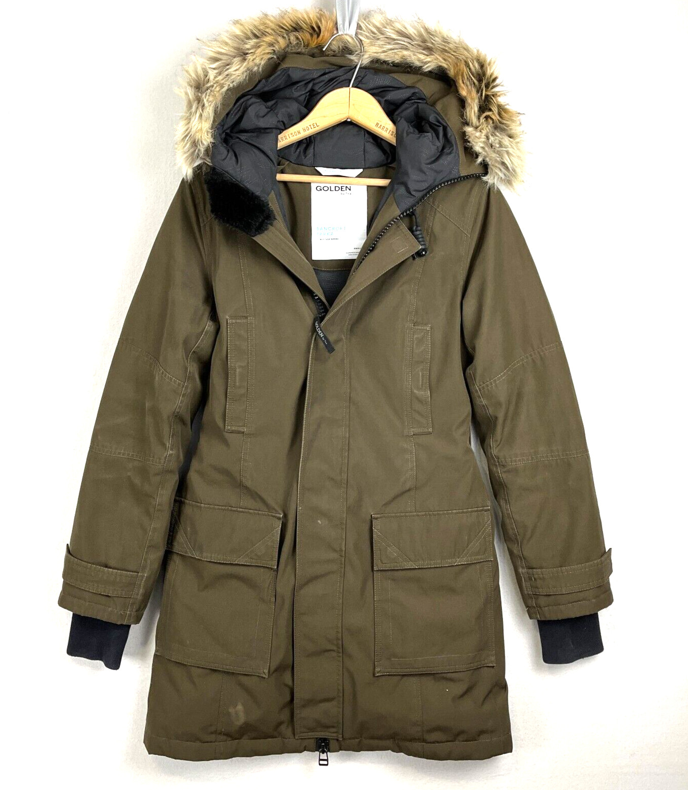 TNA by Aritzia Bancroft Golden Goose Down Puffer Park… Gem