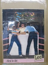 vintage LEE pants First in fit original poster the brand that fits damaged 17629