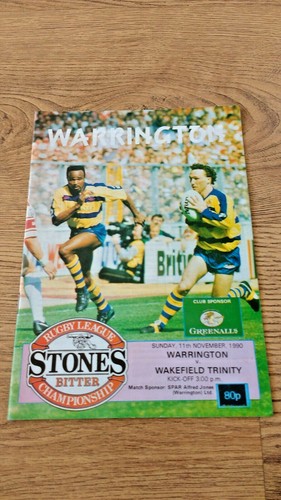 Warrington Rugby League Programmes 1976 - 2006 - Picture 100 of 117
