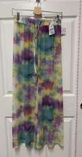 NWT TiniBikini Cover-up Pant Swimwear See Through Mesh Size Medium