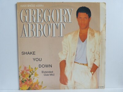 Gregory Abbott   12  Maxi   Shake You Down / CBS CBSA 12.7326 von 1986